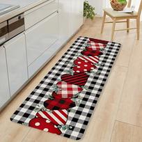 Colorful Brick Print Running Mat - Gaming Theme Non-Slip Floor Carpet for Hallway Home Game Room Playroom Decoration Fashionable 40X120CM gray