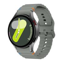 Original Band for Samsung Galaxy watch 7 6 5 4 44mm 40mm/FE/Pro/classic Silicone sport belt bracelet correa Galaxy watch 7 Strap Galaxy 4-4 Classic gray