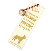 Australian Kelpie, Barb, Farmer Dog - dog bookmark, personalized bookmark, dog gadget for Art-Dog brand readers