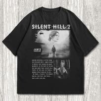 Vintage Silent Hill 2 T-Shirt, James Sunderland Bootleg Style M gray