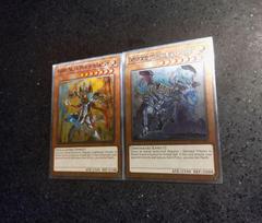 2pcs/set Diy Yu-Gi-Oh!  Wcs Self Control Collect Signature Trading Flash Card Anime Cartoon Gift brown