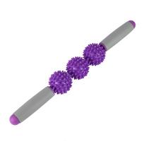 Hedgehog Ball Muscle Massage Stick Yoga Massage Roller Point Antiaging Cellulite Body MassagingTool Relax Relieve Stress Slimmingaction Tool purple