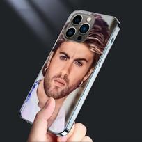 George Michael Phone Case For Iphone 16E 15 Pro 14 Plus 17Air 16 17 Pro Max 12 13 Mini X XS XR 7 8 SE2020 Capa Cute Cover TPU Cl iPhone 11 Pro Max beige