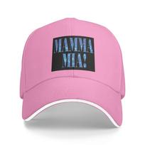 Mamma Mia  Cap Fashion Casual Baseball Caps Adjustable Hat Hip Hop Summer Unisex Baseball Hats Customizable Polychromatic One Size pink