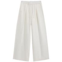 GAP Classic Loose Fit Wide Leg Casual Pants Women bottoms 892958 XL white