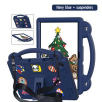 Cartoon Kids Case for Samsung Galaxy Tab S7 S8 S9 S11 A9 A11 Plus S6 A7 S10 Lite Tablet Cover Shockproof Strap With A Bracket Galaxy Tab A7 Lite blue