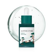 ROUND LAB Pine Cica Calming Ampoule Soothing Hydrating Facial Serum 30ml white