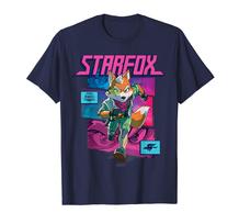 The Super Mario Galaxy Movie Starfox Fox McCloud Action T-Shirt juoda