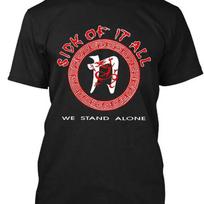 New Popular Sick Of It All We Stand Alone American Music T Shirt Size S 4xl L red