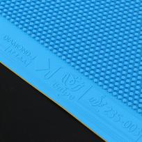 Tulip J Long Pips Table Tennis Racket Cover - Fast Attack/Loop Drive Rubber Sponge blue