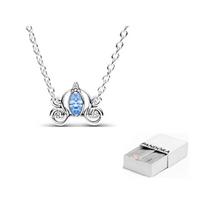 Pandora Necklaces Women's Silver 393057C01-45 F-Brand Original Box white