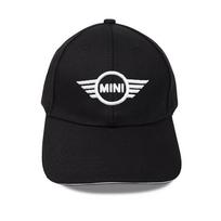 MINI Emblema Kepuraitė su snapeliu Vyrams Moterims Reguliuojama Kepuraitė su snapeliu MINI Cooper R56 F56 R50 JCW Cabrio Aceman Countryman Clubman Coupe juoda