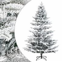 vidaXL Dirbtinė Sulankstoma Kalėdų Eglutė 150 cm PE ir PVC