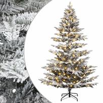 vidaXL Dirbtinė Sulankstoma Kalėdų Eglutė 180 cm 300 LED Šilta balta