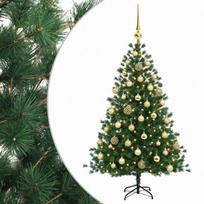 vidaXL Dirbtinė kalėdinė eglutė su rutuliuku 150 cm 150 LED