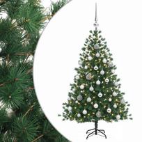 vidaXL Dirbtinė kalėdinė eglutė su rutuliuku 150 cm 150 LED