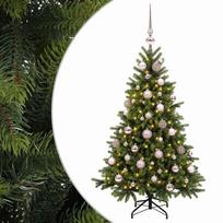 vidaXL Dirbtinė kalėdinė eglutė su rutuliuku 150 cm 150 LED