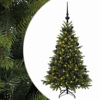 vidaXL Dirbtinė kalėdinė eglutė su rutuliuku 150 cm 150 LED