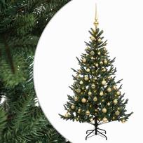 vidaXL Dirbtinė kalėdinė eglutė su rutuliuku 150 cm 150 LED