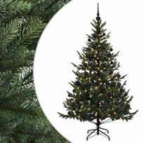 vidaXL Dirbtinė kalėdinė eglutė su rutuliuku 240 cm 300 LED