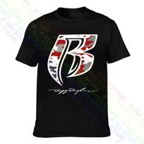 Dmx Ruff Ryders Raudonas Camo Vintage Rap Raging Bulls Toro Marškinėliai Medvilniniai Hip Hop 3XL gray