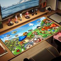 MapleStory Color Mouse Pad Large Gaming Table Cushion Non-slip Laptop Tablet Big Mousepad XXL Mat Mini PC Playmat With Lock edge 40cmx90cm(15.7x35.4inch)