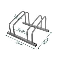 Cycle Parking Stand Modular Ground Layout Bike Rack Stable and Sturdy for gray