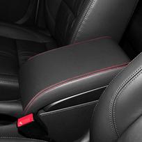 For VW Touran 2006 2007 2008 2009 2010 2011 2012 Car Armrest Cover | OEM Fit Anti-Tear Thermal ulation Car Interior Protector Red-thread