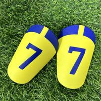 EVA Thickening Training Shank Board Shock Absorbing Soccer Shin Guards  Sport Gear S
