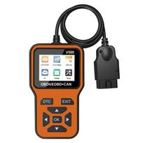 Klaidos kodo ištrynimas OBD II skaitytuvas V500 Automobilio OBD2 diagnostikos įrankiai Kodo skaitytuvas Akumuliatoriaus testeris Universalus „Check Engine“ sistemos tikrinimas 1PC Battery Tester  oranžinė