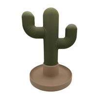 Green Cactus Storage Ornament 3D Printed Headphone Stand Universal Earphone Watch Holder  Bedroom S žalia