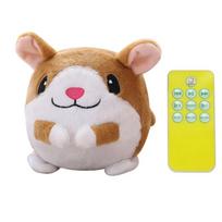Įkraunamas per USB elektroninis šuns žaislas su muzika ir vibracija, šuniui kramtyti, judantis pliušinis žaislas, žaislas vaikams Hamster