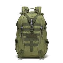 Lauko taktinė žygio kuprinė, atspari vandeniui ir plyšimams, didelės talpos 36-55L armijos žalia spalva