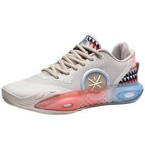 New High-Quality Basketball Shoes Shock Absorption Lightweight Rebound Youth Low-Top Wade Way Basketball Shoes 36 white