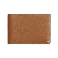 Hermes H Sellier Flip Closure Evercolor Small Leather Card Holder Women Card Holder Gold Brown H084681CA37 37 Gold Gold Brown brown