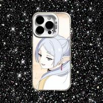 S-Sousou No F-Frieren Phone Case For iPhone 16,15,14,13,12,11,Pro,XS,Max,Plus,Mini,SE White Candy Matte Shockproof Cover iPhone16pro white