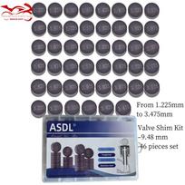 9.48 mm Valves Shims Valve Shim for Suzuki Honda Arctic Cat Kawasaki YAMAHA Polaris 400 450 500 750 800 900 1000 1100 1300 1400 46pc 1.225-3.475
