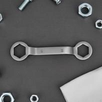 Variator Tool Ergonomic Handle Clutch Removal Kit Heavy Duty DoubleEnded Nut Wrench for Pulley Nut 39-41mm black
