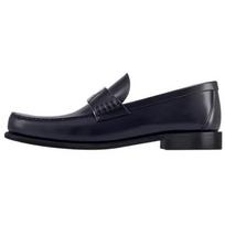 LOUIS VUITTON Major Cow Leather Loafers Men's Blue 1AHAVS 41.5 black