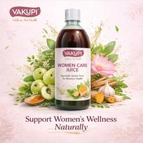 Vakupi Women Care Juice 1L | Shatavari-Based Ayurvedic Women’s Wellness Drink | Supports Daily Vitality & Overall Well-Being | Natural Herbal For
