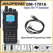 Baofeng DMR DM-1701A Digital Walkie Talkie Dual Mode Analog TDMA Dual Time Slot with Open GD77 Installed Digital Call Ham Radios