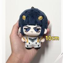 10cm Stuffed Bruno Plushie Doll Toys Anime Bucciarati Decorative Pendant Keychain Plush Doll Fans Holiday Xmas Gifts black