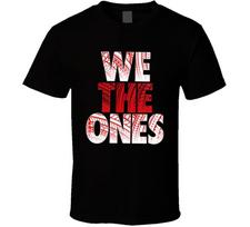 We The Ones Bloodline Wrestling Fan T Shirt XXXL red