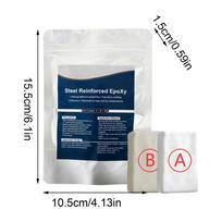 Fast-Curing Epoxy Sculpting Clay, Multi-Purpose Putty for Ceramic, Glass Tile Repair Durable Modeling Compound for Home Workshop white