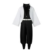Halloween Demon Slayer Shinazugawa Sanemi Role Playing Costume Set For Anime Fans 3XL white
