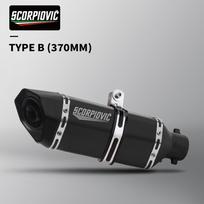 51mm motorcycle exhaust muffler 300/370/470MM with Db killer TYPE B