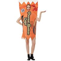 Halloween Cosplay Peanut Butter Chocolate Bar Unisex Jumpsuit For Themed Parties Peanut Butter orange
