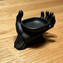 Multi-purpose Palm Jewelry Storage Tray Open Palm Hand Sculpture Hand Shape Tray  Living Room juoda