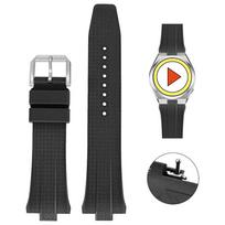 Advanced For Citizen TSUYOSA Collection NJ0150 NJ0151ME Silicone Watchbands Men Women Bracelet FKM Fluoro Rubber Watch Strap 9mm 9mm juoda