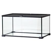 Terrarium 50x30x35cm For Reptiles Amphibians Insects Glass Ventilation